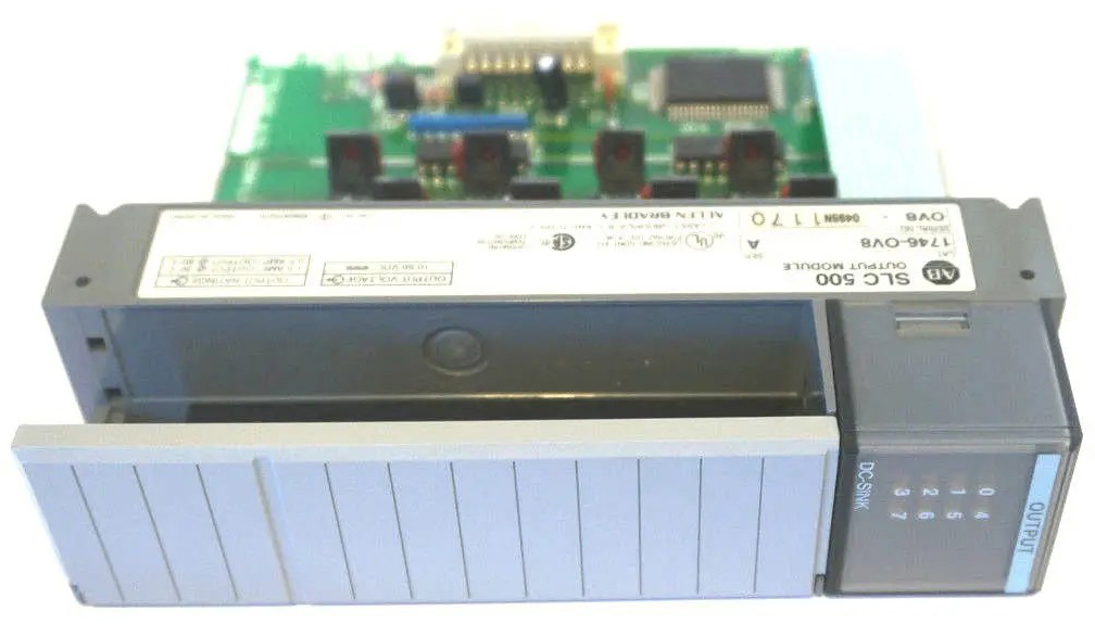 Remanufactured Allen-Bradley 1746-OV8 SLC 500 DC Output Module