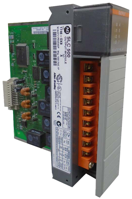 Remanufactured Allen-Bradley 1746-OX8 SLC 500 Digital Contact Output Module