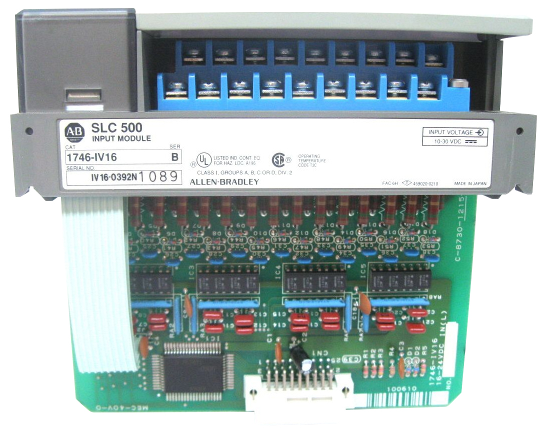 Remanufactured Allen-Bradley 1746-IV16 Current Sourcing DC Input Module