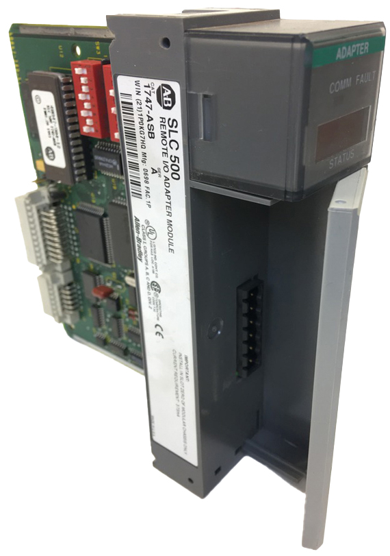 Remanufactured Allen-Bradley 1747-ASB SLC 500 Remote I/O Adapter Module