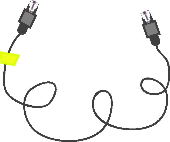 Remanufactured Cognex DMR-8000-ECABLE-05 Ethernet Coiled Cable