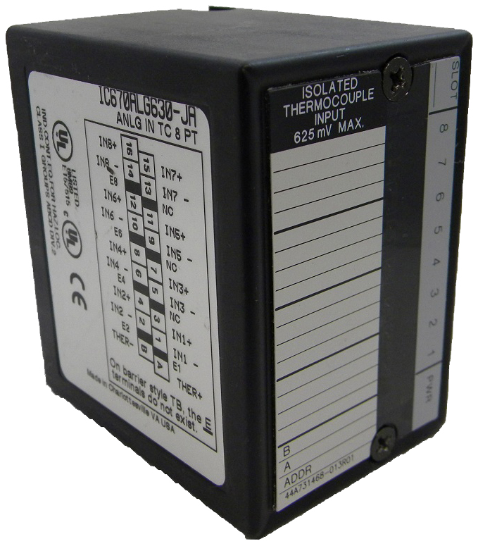Repair GE-Emerson IC670ALG630 Field Control Thermocouple Input Module