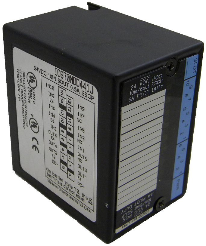 Remanufactured GE-Emerson IC670MDD441 Field Control Mixed Discrete I/O Module