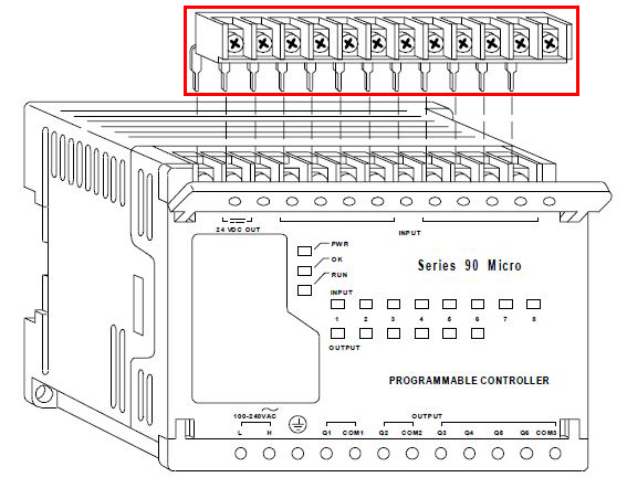 Repair GE-Emerson Series 90-30 IC693ACC002 Removable Terminal Strip