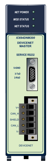 Remanufactured GE-Emerson IC693DNM200 DeviceNet Master Module