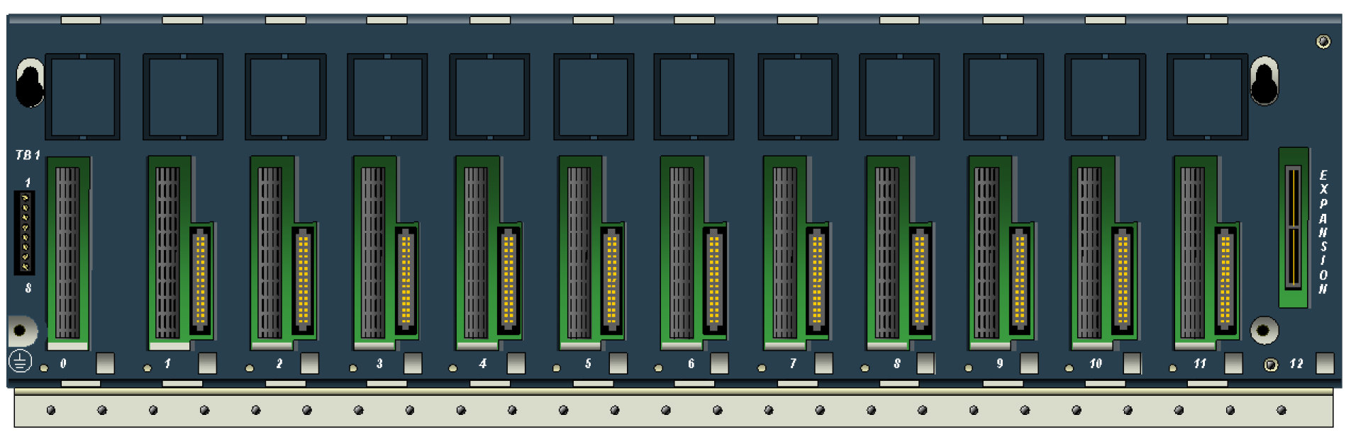 Repair GE-Emerson IC695CHS012 PACSystems Rx3i Universal Backplane