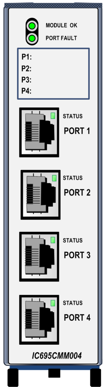 Repair GE-Emerson IC695CMM004 PACSystems Rx3i Serial Communications Module