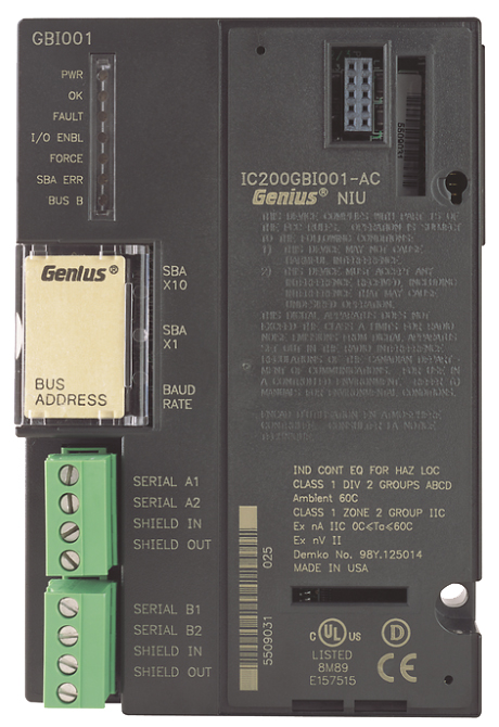 Repair GE-Emerson IC200GBI001 VersaMax Genius Network Interface Unit