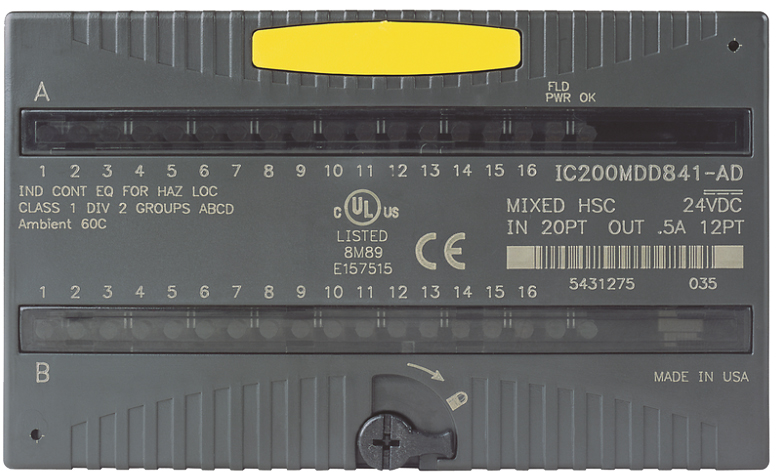 Repair GE-Emerson IC200MDD841 Mixed Discrete/High-Speed Counter Module