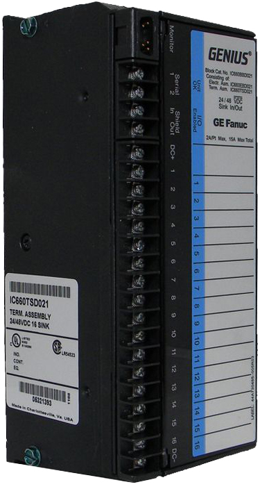 Repair GE-Emerson IC660BBD021 Genius Sink I/O Block