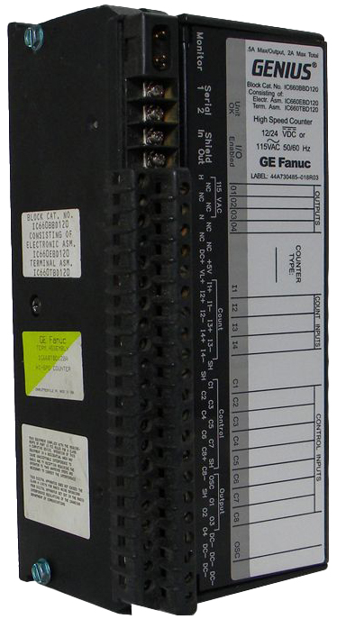 Repair GE-Emerson IC660BBD120 Genius High-Speed Counter Block