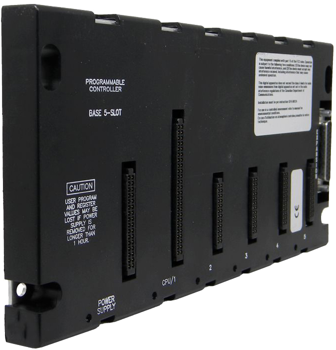 Repair GE-Emerson IC693CHS397 5-Slot Modular CPU Baseplate