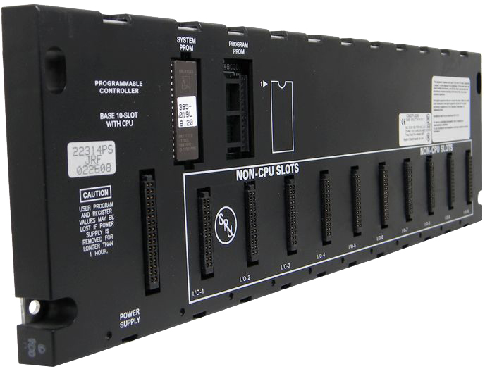 Remanufactured GE-Emerson IC693CPU323 10-Slot Baseplate with Embedded Turbo CPU
