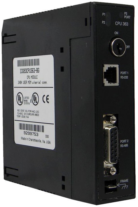 Remanufactured GE-Emerson IC693CPU363 Single-Slot CPU Module