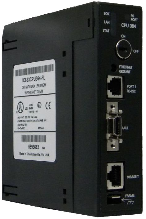 Remanufactured GE-Emerson IC693CPU364 Single-Slot CPU Module
