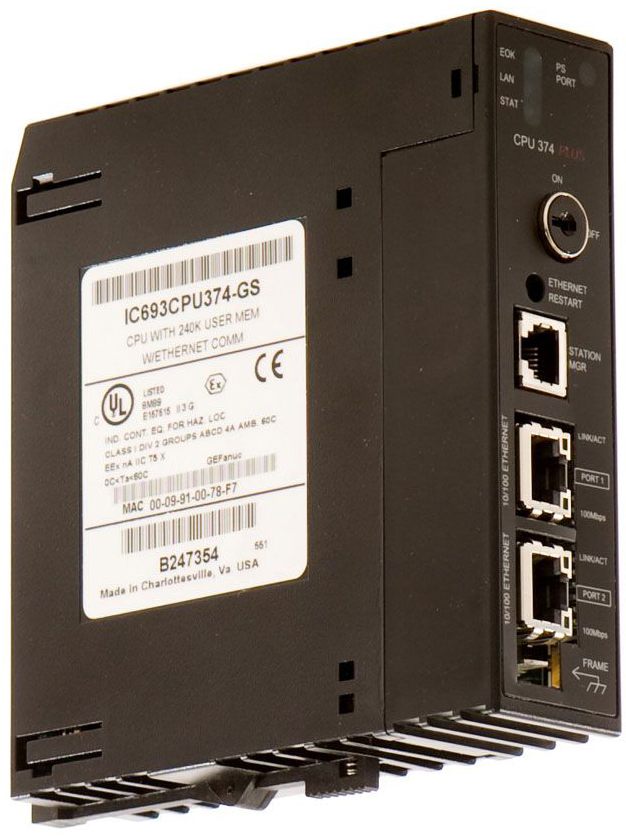 Remanufactured GE-Emerson IC693CPU374 Single-Slot CPU Module