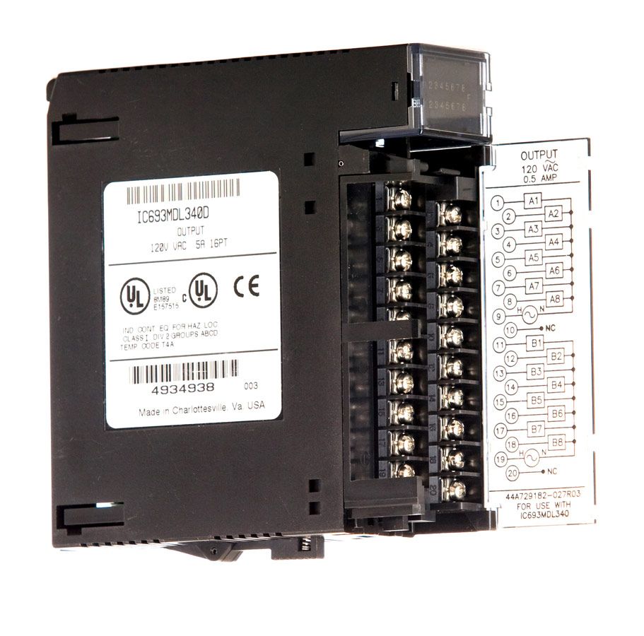 Repair GE-Emerson IC693MDL340 120 Volt and 0.5 Amp AC Output Module