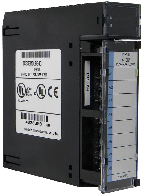Remanufactured GE-Emerson IC693MDL634 24 Volt DC Positive/Negative Logic Input Module