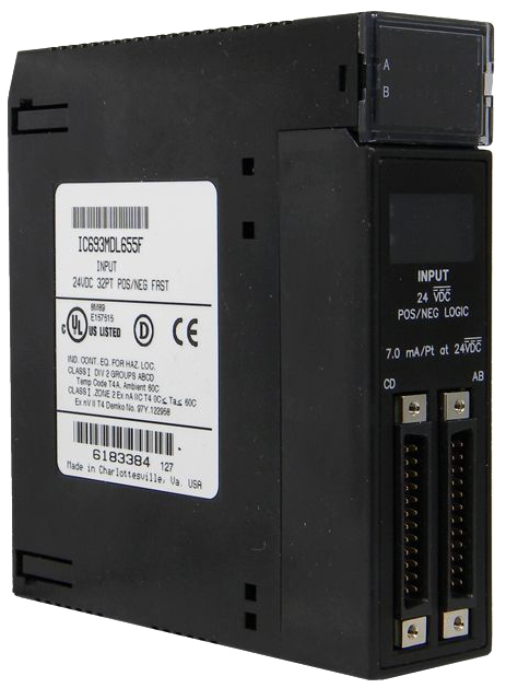 Remanufactured GE-Emerson IC693MDL655 24 Volt DC Positive/Negative Input Module