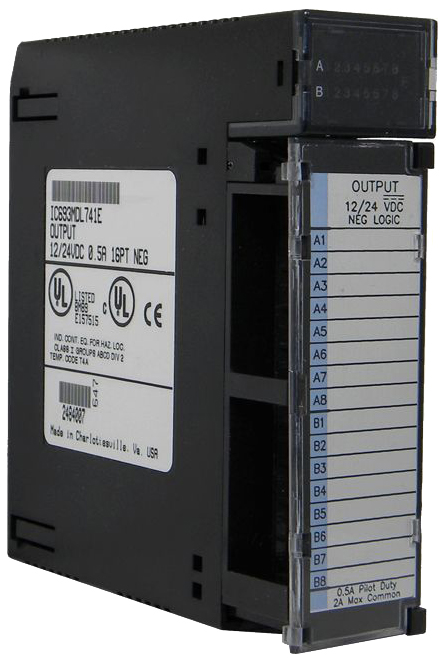 Repair GE-Emerson IC693MDL741 12/24VDC Negative Logic 0.5 Amp Output Module