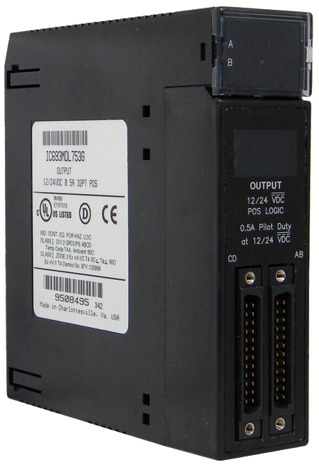 Repair GE-Emerson IC693MDL753 12/24VDC Positive Logic 0.5 Amp Output Module