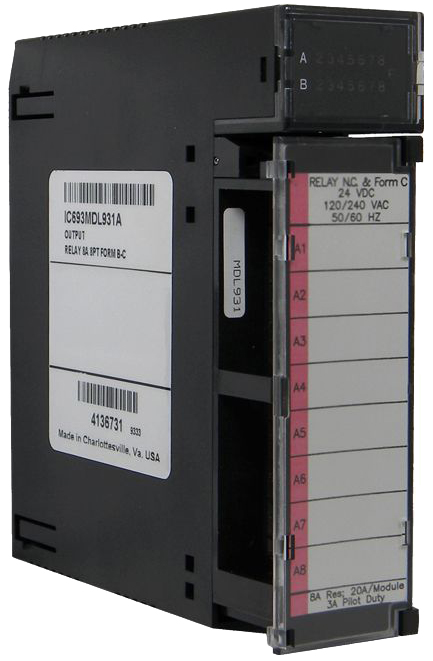 Repair GE-Emerson IC693MDL931 8 Amp Isolated Relay Output Module