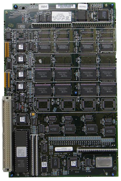 GE-Emerson IC697MEM735 Series 90-70 32-Bit CMOS Expansion Memory